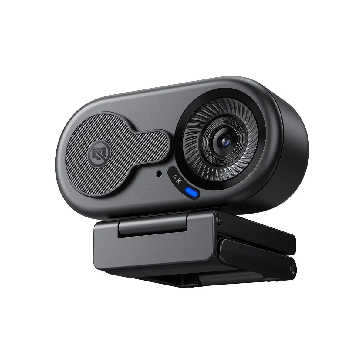 EMEET C100 4K External USB Webcam for PC, Fixed Focus, 66° FOV, Built-In Mic, Privacy Cover, Portable Metal Clip, Computer Camera for Home Office, Online Meetings, Desktop/Laptop USB-A, External Usb Webcams, Tiktokshopbacktoschool